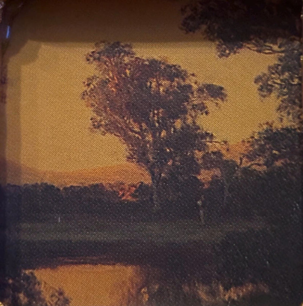Tree Landscape Mini Framed Art, Louis Buvelot, Altar Decoration, Small ...